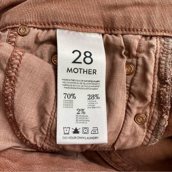 MOTHER The Looker Pop Redwood Skinny Jeans Size 28 - Picture 7 of 9